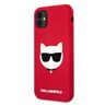 Karl Lagerfeld KLHCN61SLCHRE iPhone11 6,1" / Xr hardcase czerwony/red Silicone Choupette na NearMe.pl
