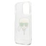 Karl Lagerfeld KLHCP13LKHTUGLS iPhone 13Pro / 13 6,1" srebrny/silver hardcase Glitter Karl`s Head na NearMe.pl