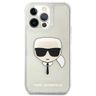 Karl Lagerfeld KLHCP13LKHTUGLS iPhone 13Pro / 13 6,1" srebrny/silver hardcase Glitter Karl`s Head na NearMe.pl
