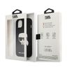 Karl Lagerfeld KLHCP13MSAKHBK iPhone 13 / 14 / 15 6,1" czarny/black hardcase Saffiano Ikonik Karl`s Head na NearMe.pl