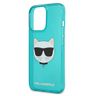 Karl Lagerfeld KLHCP13LCHTRB iPhone 13Pro / 13 6,1" niebieski/blue hardcase Glitter Choupette Fluo na NearMe.pl