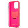 Karl Lagerfeld KLHCP13LCHTRP iPhone 13Pro / 13 6,1" różowy/pink hardcase Glitter Choupette Fluo na NearMe.pl