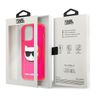 Karl Lagerfeld KLHCP13LCHTRP iPhone 13Pro / 13 6,1" różowy/pink hardcase Glitter Choupette Fluo na NearMe.pl