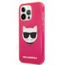 Karl Lagerfeld KLHCP13LCHTRP iPhone 13Pro / 13 6,1" różowy/pink hardcase Glitter Choupette Fluo na NearMe.pl