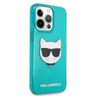 Karl Lagerfeld KLHCP13XCHTRB iPhone 13Pro Max 6,7" niebieski/blue hardcase Glitter Choupette Fluo na NearMe.pl