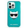 Karl Lagerfeld KLHCP13XCHTRB iPhone 13Pro Max 6,7" niebieski/blue hardcase Glitter Choupette Fluo na NearMe.pl