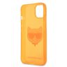 Karl Lagerfeld KLHCP13MCHTRO iPhone 13/ 14 / 15 6,1" pomarańczowy/orange hardcase Glitter Choupette Fluo na NearMe.pl
