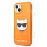Karl Lagerfeld KLHCP13MCHTRO iPhone 13/ 14 / 15 6,1" pomarańczowy/orange hardcase Glitter Choupette Fluo na NearMe.pl
