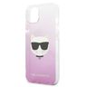 Karl Lagerfeld KLHCP13SCTRP iPhone 13mini 5,4" hardcase różowy/pink Choupette Head na NearMe.pl