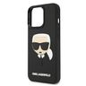 Karl Lagerfeld KLHCP13LKH3DBK iPhone 13 Pro / 13 6,1" czarny/black hardcase 3D Rubber Karl`s Head na NearMe.pl