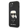 Karl Lagerfeld KLHCP13SOKPK iPhone 13 mini 5,4" czarny/black hardcase Saffiano Ikonik Karl`s Patch na NearMe.pl