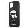 Karl Lagerfeld KLHCP13MOKPK iPhone 13/ 14 / 15 6,1" czarny/black hardcase Saffiano Ikonik Karl`s Patch na NearMe.pl