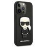 Karl Lagerfeld KLHCP13LOKPK iPhone 13Pro / 13 6,1" czarny/black hardcase Saffiano Ikonik Karl`s Patch na NearMe.pl