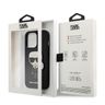 Karl Lagerfeld KLHCP13LOKPK iPhone 13Pro / 13 6,1" czarny/black hardcase Saffiano Ikonik Karl`s Patch na NearMe.pl