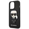 Karl Lagerfeld KLHCP13XOKPK iPhone 13Pro Max 6,7" czarny/black hardcase Saffiano Ikonik Karl`s Patch na NearMe.pl