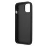 Karl Lagerfeld KLHCP13SOKPGiPhone 13mini 5,4" srebrny/silver hardcase Saffiano Ikonik Karl`s Patch na NearMe.pl