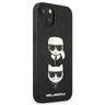 Karl Lagerfeld KLHCP13MSAKICKCBKiPhone 13 / 14 / 15 6,1" czarny/black hardcase Saffiano Karl & Choupette na NearMe.pl