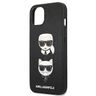 Karl Lagerfeld KLHCP13MSAKICKCBKiPhone 13 / 14 / 15 6,1" czarny/black hardcase Saffiano Karl & Choupette na NearMe.pl