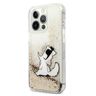 Karl Lagerfeld KLHCP13XGCFD iPhone 13Pro Max 6,7" złoty/gold hardcase Liquid Glitter Choupette Fun na NearMe.pl