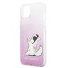 Karl Lagerfeld KLHCP13MCFNRCPI iPhone 13/ 14 / 15 6,1" hardcase różowy/pink Choupette Fun na NearMe.pl