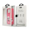 Karl Lagerfeld KLHCP13LSSKCP iPhone 13Pro / 13 6,1" hardcase różowy/pink Silicone Karl & Choupette na NearMe.pl