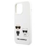 Karl Lagerfeld KLHCP13XSSKCW iPhone 13Pro Max 6,7" hardcase biały/white Silicone Karl & Choupette na NearMe.pl
