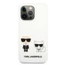 Karl Lagerfeld KLHCP13XSSKCW iPhone 13Pro Max 6,7" hardcase biały/white Silicone Karl & Choupette na NearMe.pl