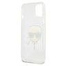 Karl Lagerfeld KLHCP13SKHTUGLS iPhone 13mini 5,4" srebrny/silver hardcase Glitter Karl`s Head na NearMe.pl