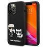 Karl Lagerfeld KLHMP13XSSKCK iPhone 13Pro Max 6,7" hardcase czarny/black Silicone Karl & Choupette Magsafe na NearMe.pl