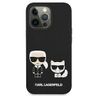 Karl Lagerfeld KLHMP13LSSKCK iPhone 13 Pro / 13 6,1" hardcase czarny/black Silicone Karl & Choupette Magsafe na NearMe.pl