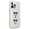 Karl Lagerfeld KLHCP13XKCTUGLS iPhone 13 Pro Max 6,7" srebrny/silver hardcase Glitter Karl`s & Choupette na NearMe.pl