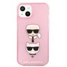 Karl Lagerfeld KLHCP13SKCTUGLP iPhone 13mini 5,4" różowy/pink hardcase Glitter Karl`s & Choupette na NearMe.pl