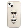 Karl Lagerfeld KLHCP13MKCTUGLGO iPhone13 / 14 / 15 6,1" złoty/gold hardcase Glitter Karl`s & Choupette na NearMe.pl