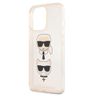 Karl Lagerfeld KLHCP13XKCTUGLGO iPhone13 Pro Max 6,7" złoty/gold hardcase Glitter Karl`s & Choupette na NearMe.pl