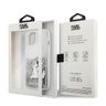 Karl Lagerfeld KLHCP13SGCFS iPhone 13 mini 5,4" srebrny/silver hardcase Liquid Glitter Choupette Fun na NearMe.pl
