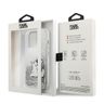 Karl Lagerfeld KLHCP13XGCFS iPhone 13Pro Max 6,7" srebrny/silver hardcase Liquid Glitter Choupette Fun na NearMe.pl
