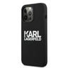 Karl Lagerfeld KLHCP13LSLKLRBK iPhone 13Pro / 13 6,1" Silicone Stack Logo czarny/black na NearMe.pl