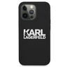 Karl Lagerfeld KLHCP13LSLKLRBK iPhone 13Pro / 13 6,1" Silicone Stack Logo czarny/black na NearMe.pl