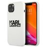 Karl Lagerfeld KLHCP13MSLKLWH iPhone 13/ 14 / 15 6,1" Silicone Stack Logo biały/white na NearMe.pl