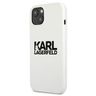 Karl Lagerfeld KLHCP13MSLKLWH iPhone 13/ 14 / 15 6,1" Silicone Stack Logo biały/white na NearMe.pl