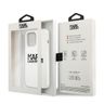 Karl Lagerfeld KLHCP13LSLKLWH iPhone 13 Pro / 13 6,1" Silicone Stack Logo biały/white na NearMe.pl