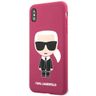 Karl Lagerfeld KLHCPXSLFKFU iPhone X/Xshardcase fuksja/fushia Silicone Ikonik na NearMe.pl