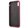Karl Lagerfeld KLHCI65SLFKFU iPhone Xs Max hardcase fuksja/fushia Silicone Ikonic na NearMe.pl