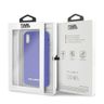 Karl Lagerfeld KLHCPXSLVOG iPhone X/Xs hardcase fioletowy/violet Silicone na NearMe.pl