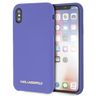 Karl Lagerfeld KLHCPXSLVOG iPhone X/Xs hardcase fioletowy/violet Silicone na NearMe.pl