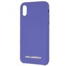 Karl Lagerfeld KLHCPXSLVOG iPhone X/Xs hardcase fioletowy/violet Silicone na NearMe.pl