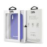 Karl Lagerfeld KLHCI61SLVOG iPhone  Xr hardcase fioletowy/violet Silicone na NearMe.pl