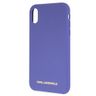 Karl Lagerfeld KLHCI61SLVOG iPhone  Xr hardcase fioletowy/violet Silicone na NearMe.pl