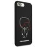 Karl Lagerfeld KLHCI8LSLKCBK  iPhone 7/8 Plus hardcase czarny/black Silicone Karl Iconic na NearMe.pl