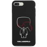 Karl Lagerfeld KLHCI8LSLKCBK  iPhone 7/8 Plus hardcase czarny/black Silicone Karl Iconic na NearMe.pl
